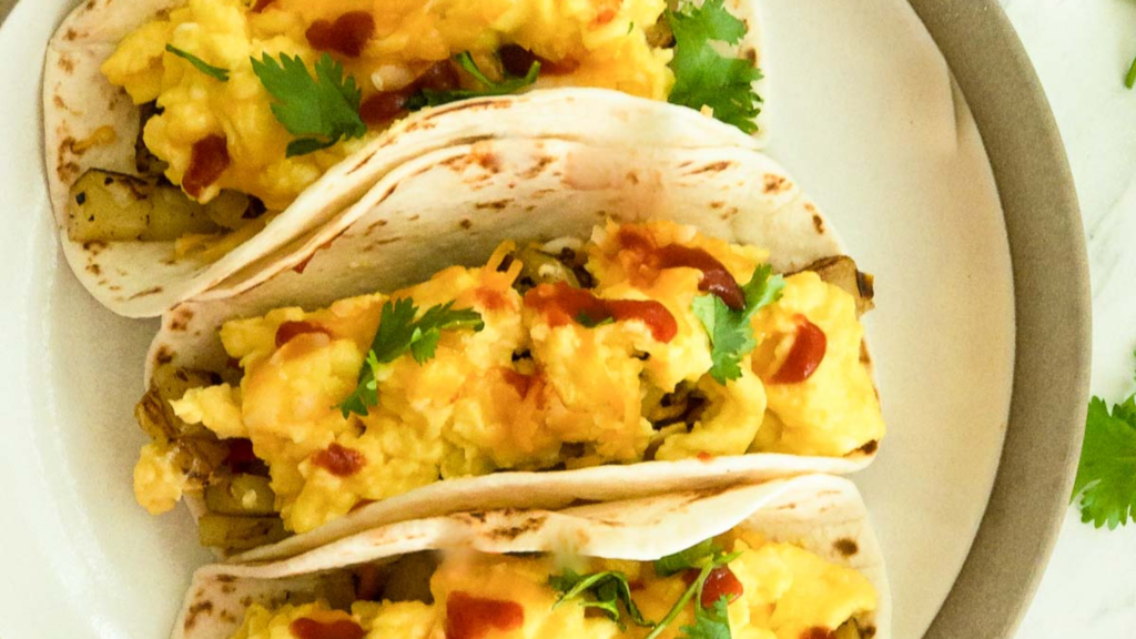 Scrambled Egg Tacos