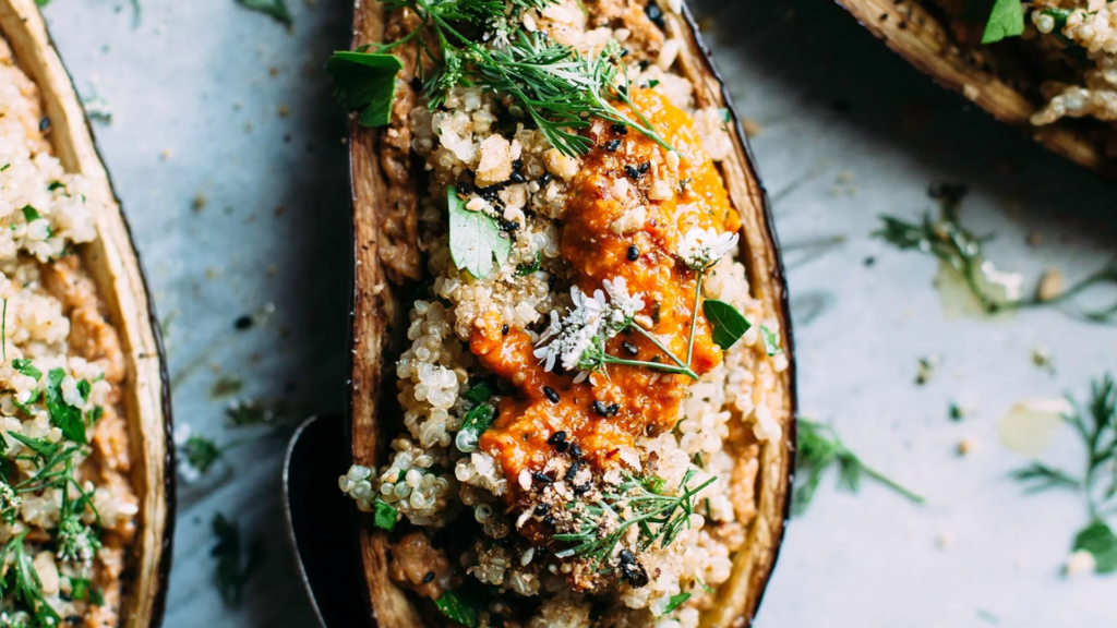 Stuffed Eggplant